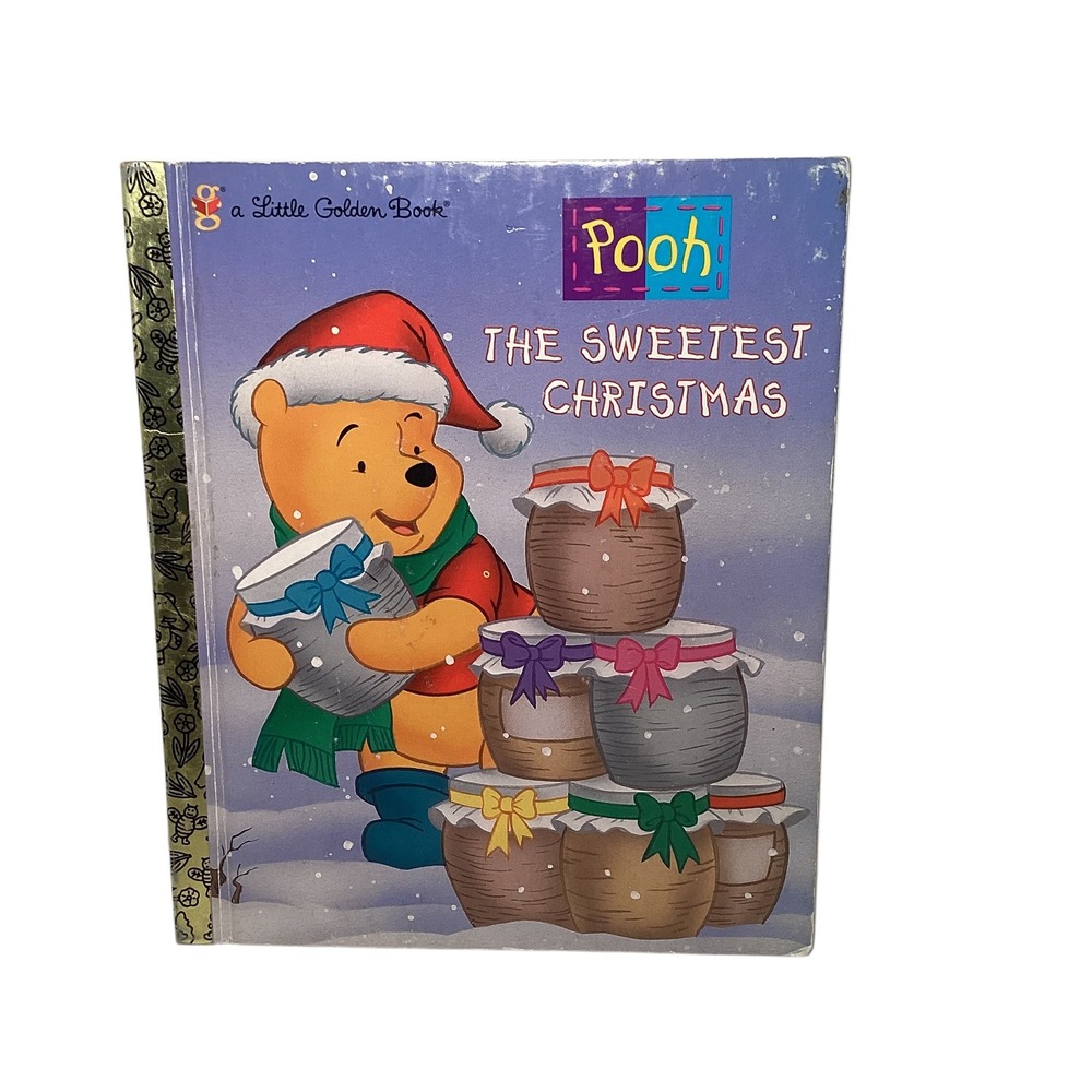 Winnie the Pooh Little Golden Books King of the Beasties Sweetest Christmas Lot - Picture 7 of 13